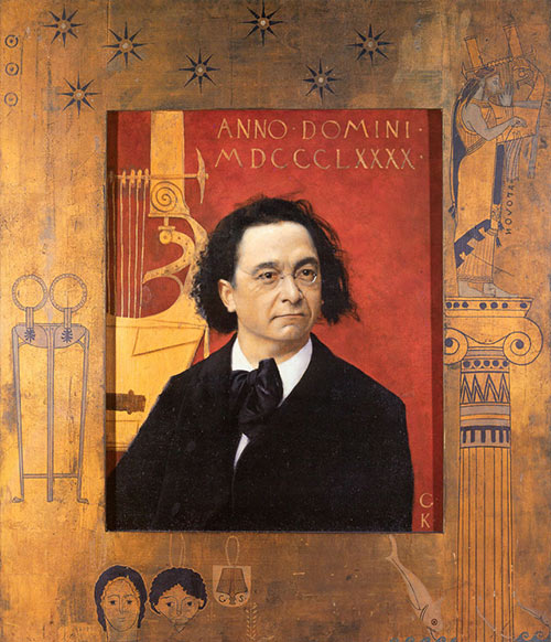 Porträt von Josef Pembaur Gustav Klimt